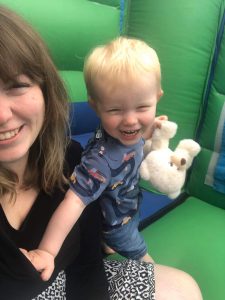 Motherhood and CMT: Leanne's Story (Leanne pictured with her son)