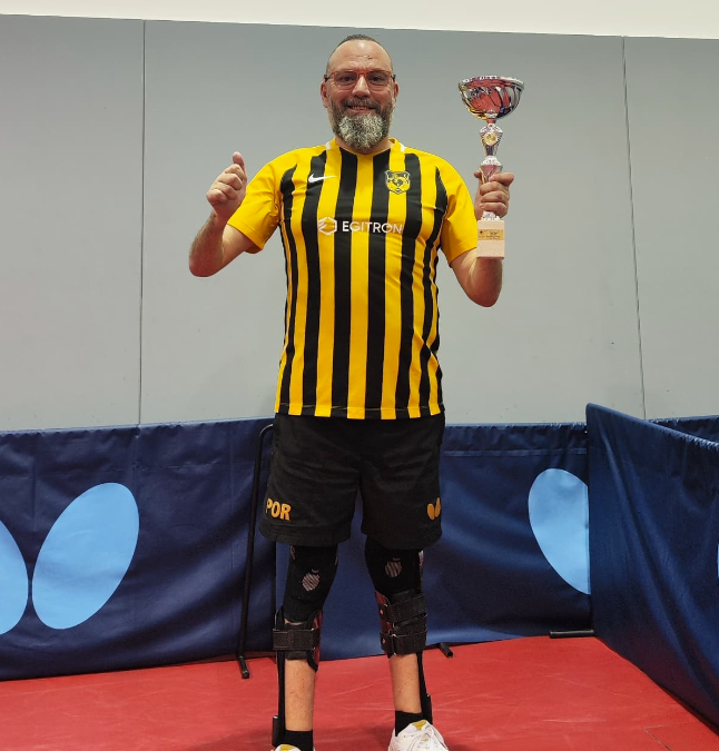 Joao Cardoso, Paralympic Table Tennis Player with CMT2A