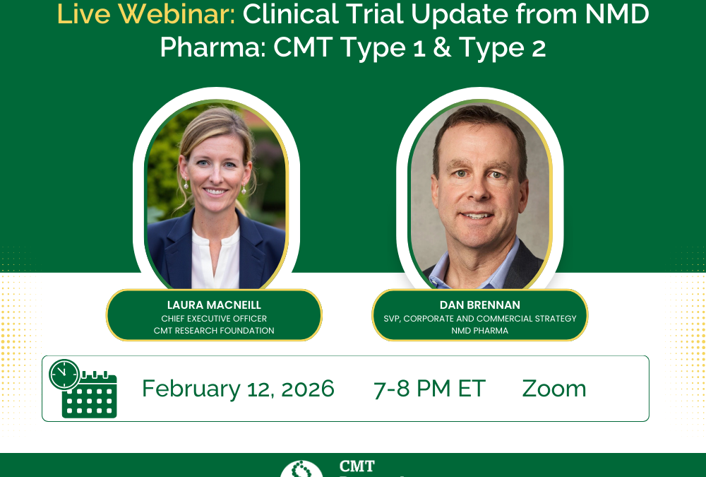 Update on NMD Pharma’s Phase 2a SYNAPSE-CMT Study